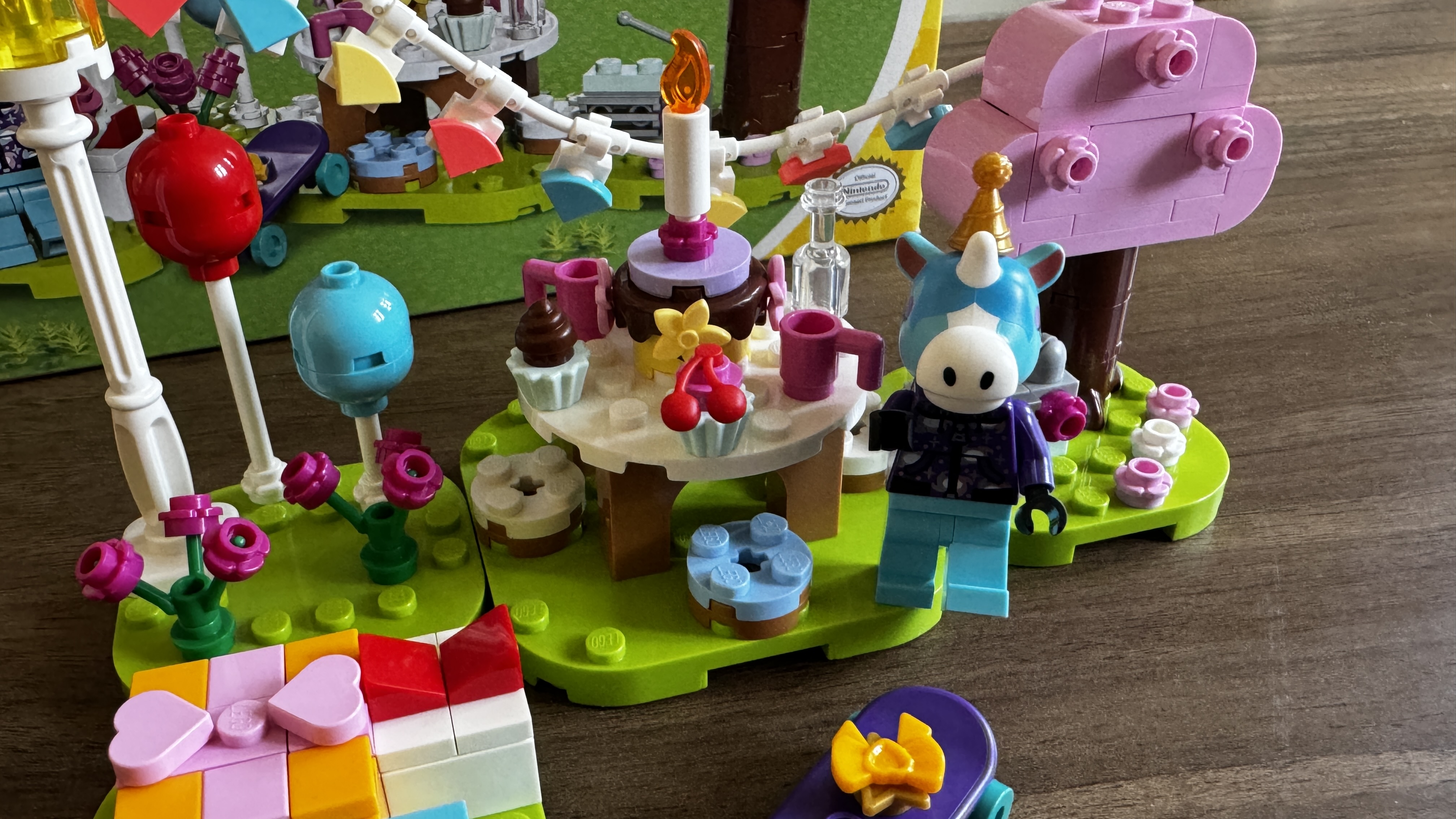 Lego Julian's Birthday Party (77046) review: "A colorful burst of joy, but missing out on some Animal Crossing touches"